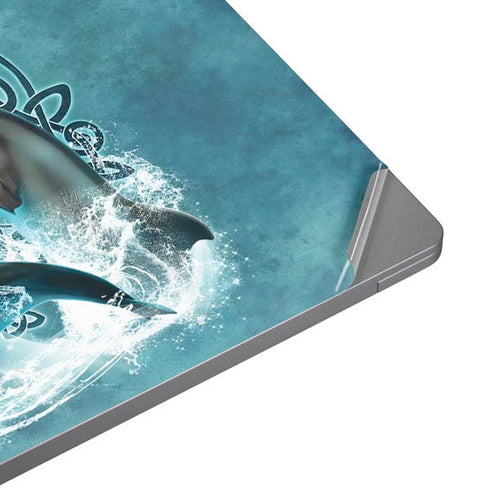 Brigid Ashwood Celtic Dolphin Universal Laptop 15in (12.2 x 8.8in) Skin